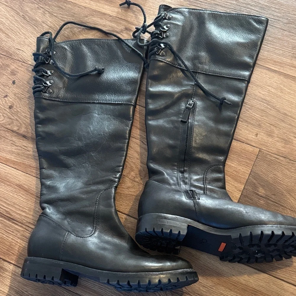 Cole Haan Black Over the Knee Boots